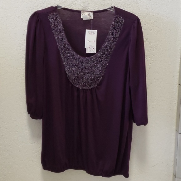 Lavish Plus Top - NWT - Picture 1 of 5